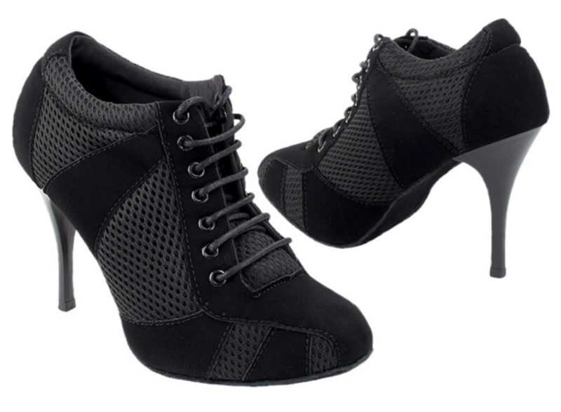 Zapato de baile-DAMA SHOES - Belén Black Nubuck