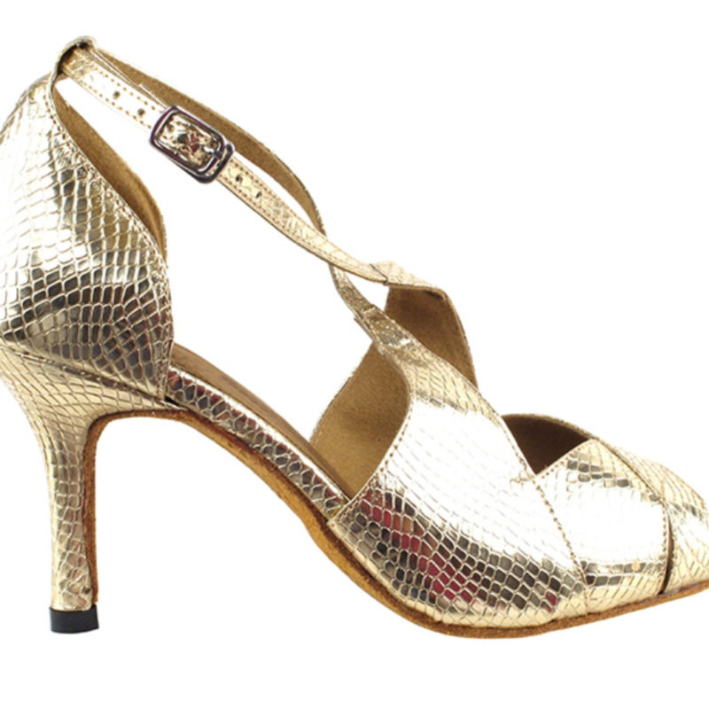 Zapato de baile -DAMA SHOES-Indigo Gold Snake