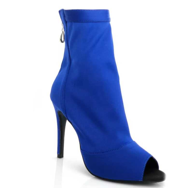 Zapato de baile -DAMA SHOES-Kitten Blue Neoprene
