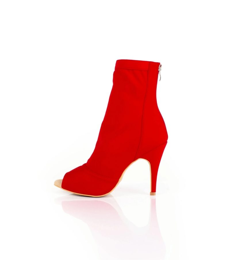 Zapato de baile -DAMA SHOES-Kitten Red Neoprene