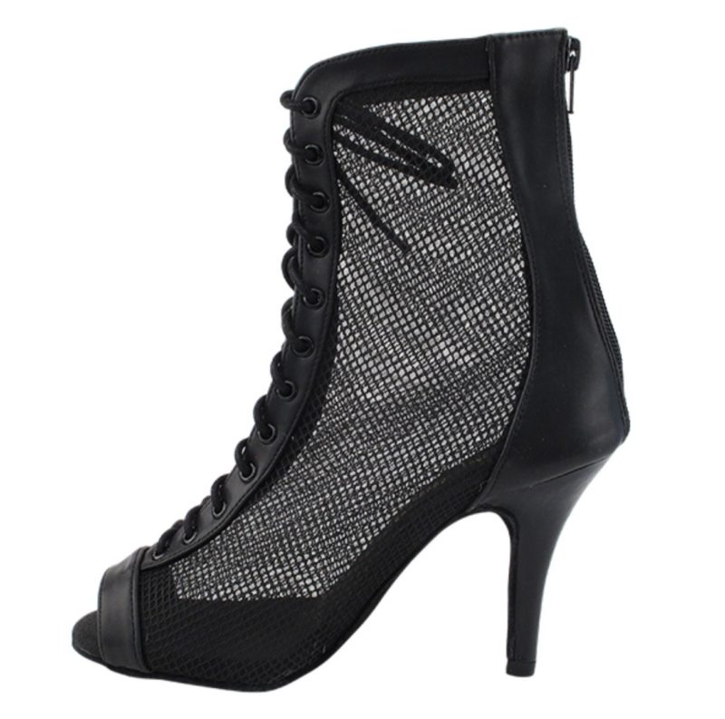 Zapato de baile-DAMA SHOES - Cristina Black Leather