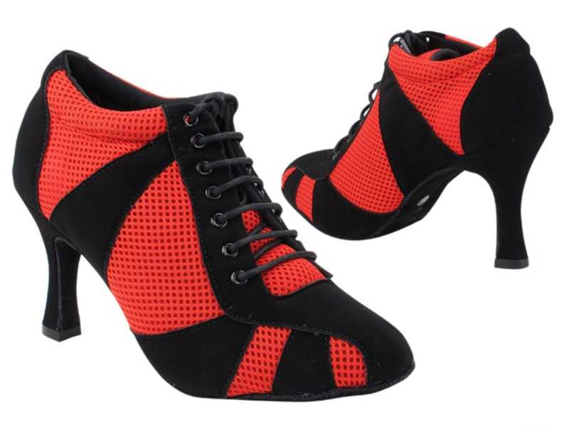 Zapato de baile-DAMA SHOES - Belén Red Suede