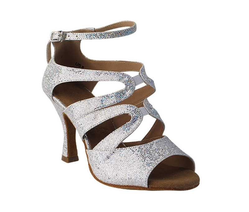 Zapato de baile - DAMA SHOES - Chelsea Silver Scale