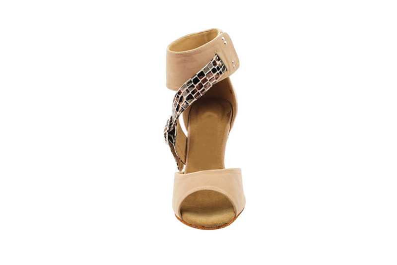 Zapato de baile - DAMA SHOES - Oxford Beige Velvet