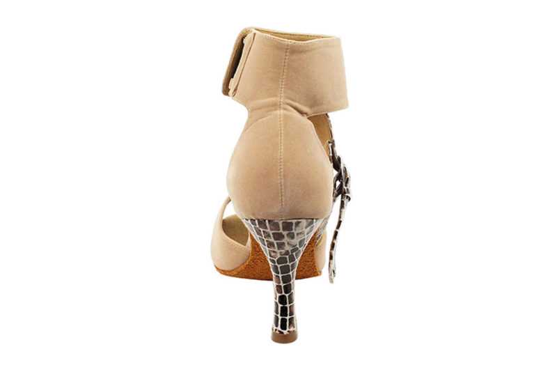 Zapato de baile - DAMA SHOES - Oxford Beige Velvet