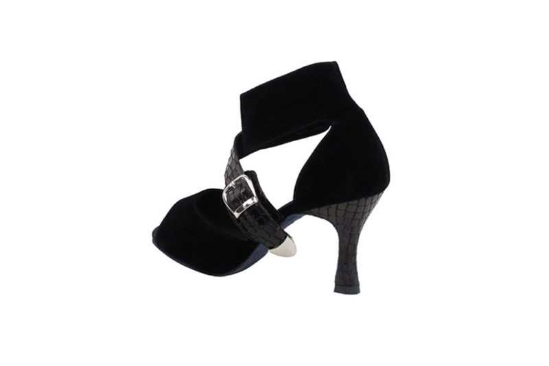 Zapato de baile - DAMA SHOES - Oxford Black Velvet