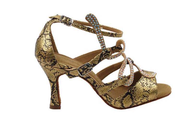 Zapato de baile - DAMA SHOES - Stephanie Gold Snake