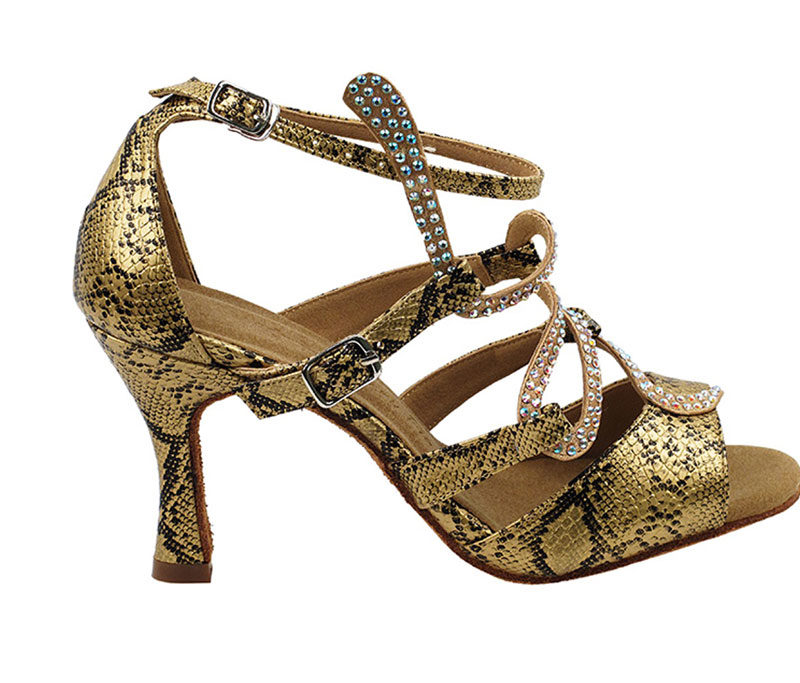 Zapato de baile - DAMA SHOES - Stephanie Gold Snake