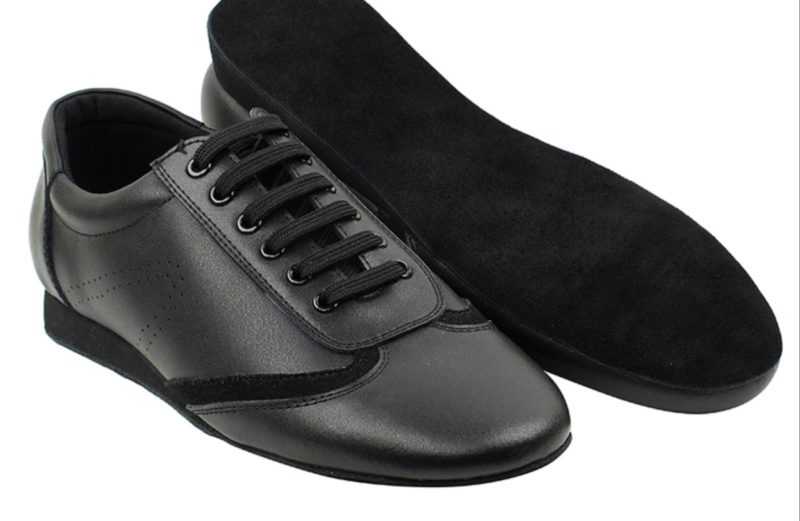 Zapato de baile- DAMA SHOES- Bosa Black Leather