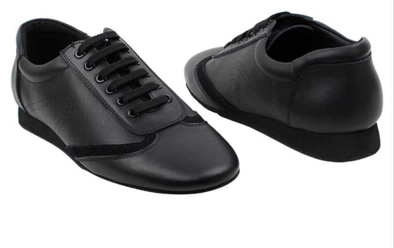 Zapato de baile- DAMA SHOES- Bosa Black Leather