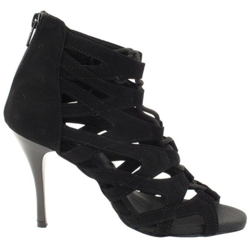 Zapato de baile -DAMA SHOES-Indiana Black Suede